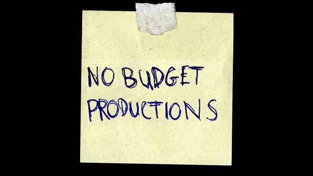 no budget production Logo